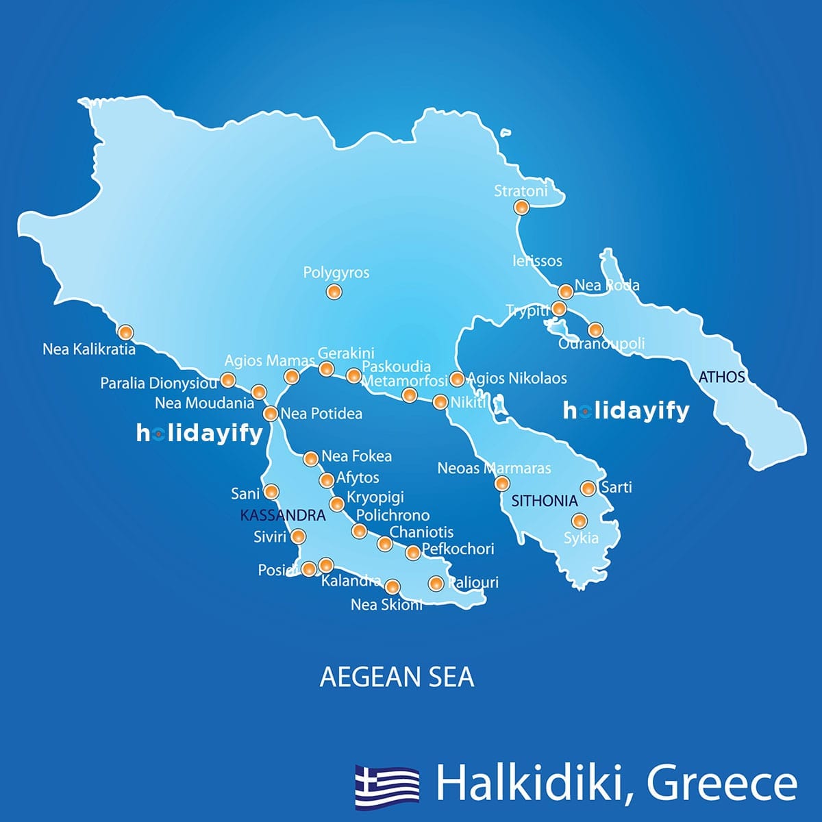 Where to Stay in Halkidiki 2024: Kassandra, Sithonia, Mount Athos ...