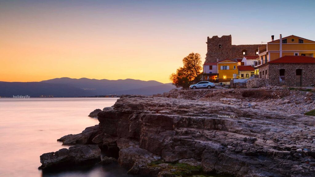 castle samos island greece. history of samos.