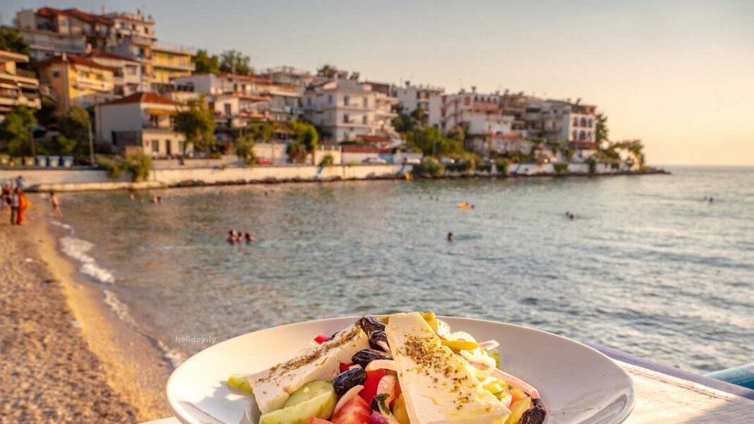 trip to greece movie restaurants