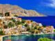 Simi Island, ein verstecktes Paradies, berühmt für seine wunderschönen Strände Simi Insel Dodekanes Griechenland