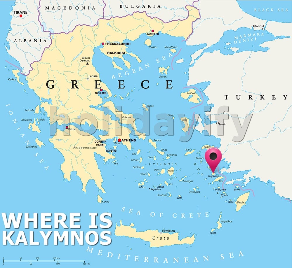 where is kalymnos island greece