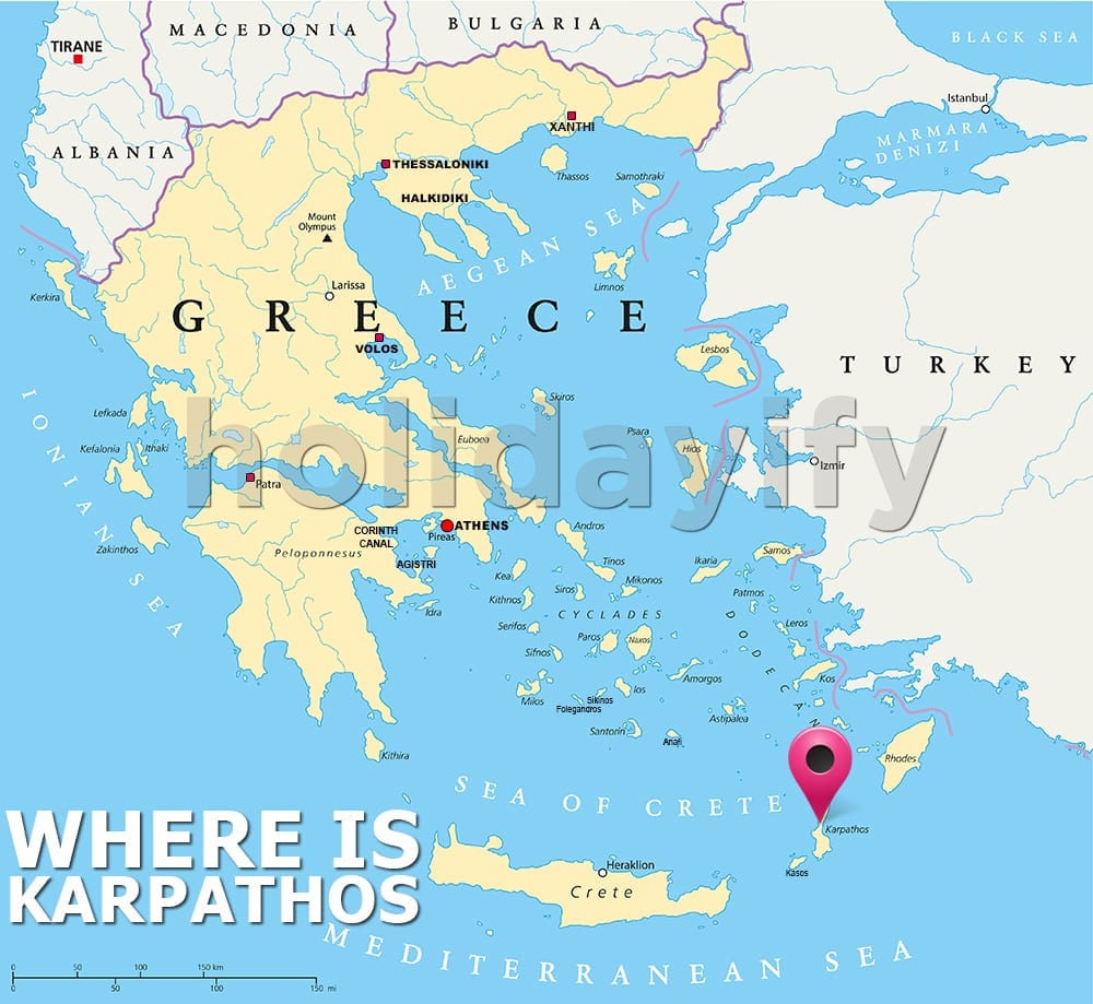 where is karpathos greece
