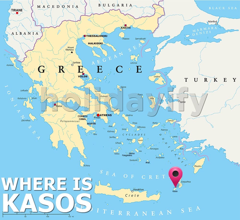 where is kasos island greece