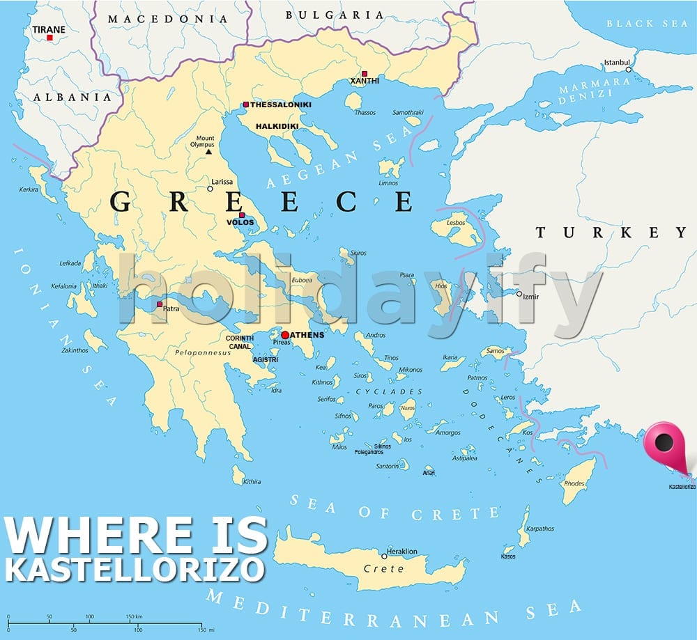 where is kastellorizo greece