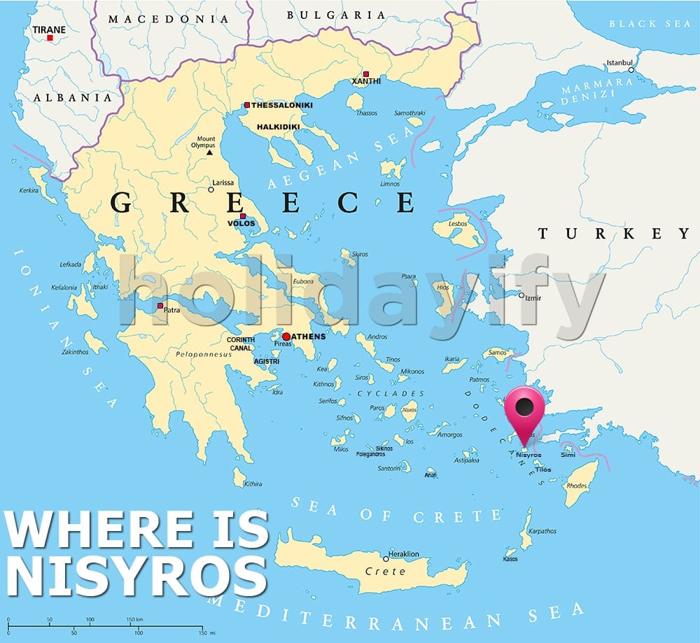 where is nisyros island greece