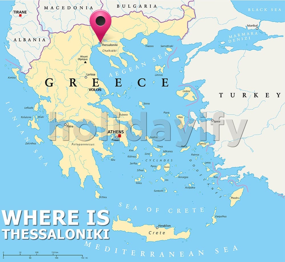 where is thessaloniki greece