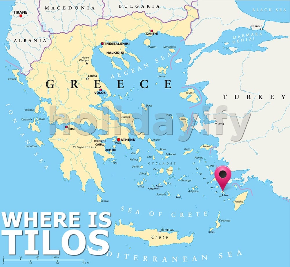 where is tilos greece
