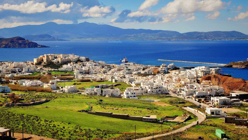 accommodation options naxos island greece