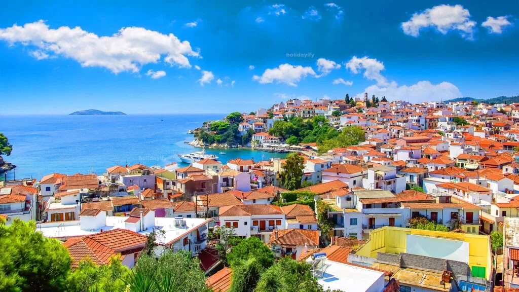 île de skiathos grèce