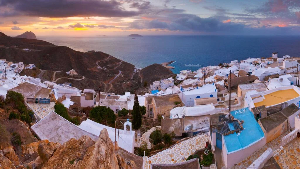 view anafi island greece