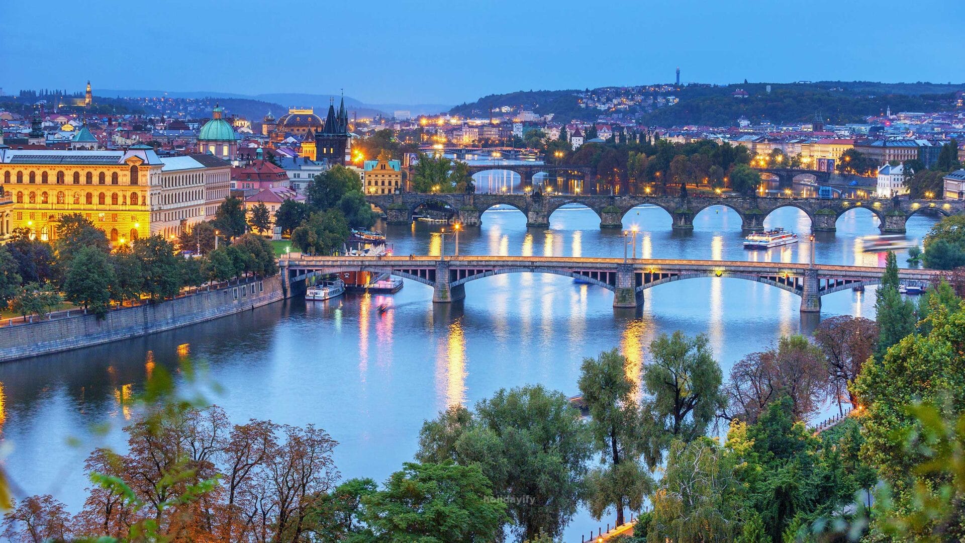 Prag bei Nacht ansehen beste Hotels Prag